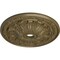 Ekena Millwork Flagstone Ceiling Medallion (Canopies up to 3 7/8"), 30"OD x 3 7/8"ID x 3 1/4"P, Mississippi Mud CM30FLMMF - alternate 3